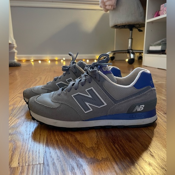 New Balance Shoes New Balance Womens 574 Graypurple 574 Size 65